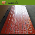 new design melamine slotted MDF board , slatwall MDF